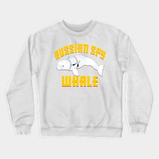 Russian Spy Whale Crewneck Sweatshirt